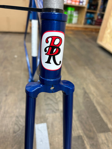 Brian Rourke 50cm Refurbished Dark Blue Steel Frame